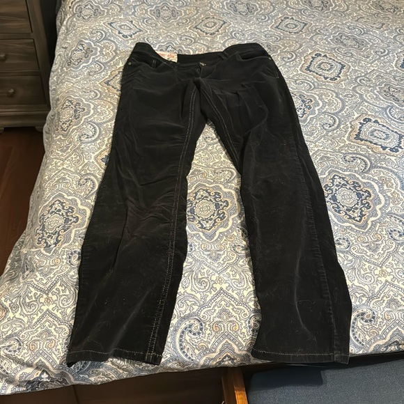 Point Zero black corduroy pants - Picture 1 of 6